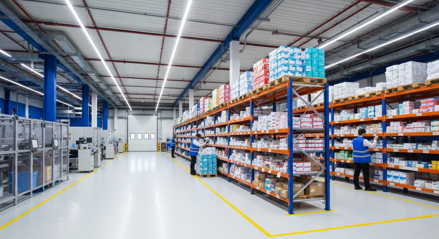 State-of-the-Art Central Warehouse